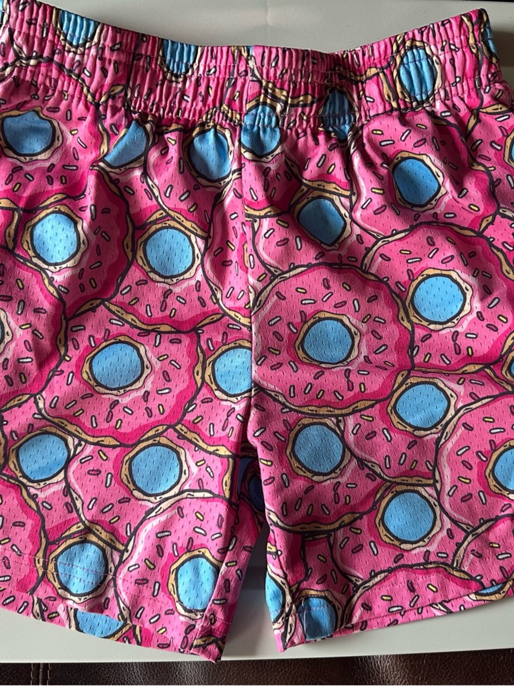 Baseball Lifestyle Donut Print Shorts